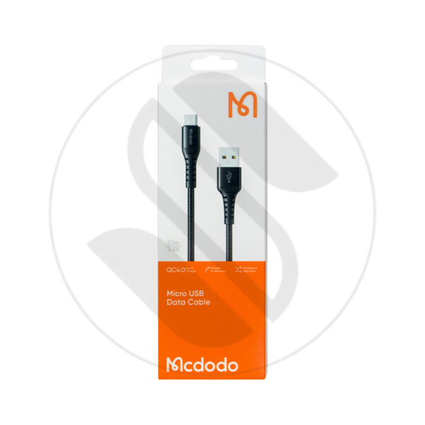 کابل تبدیل USB به microUSB مک دودو مدل CA-2280 طول 0.20 متر