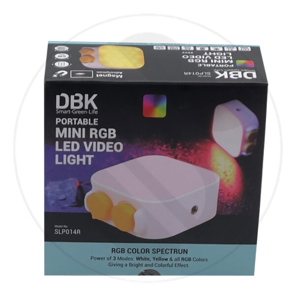 نور آر جی بی دی بی کی DBK MINI RGB SLP014R