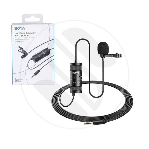 میکروفون یقه ای با سیم بویا مدل BY-M1 PRO II