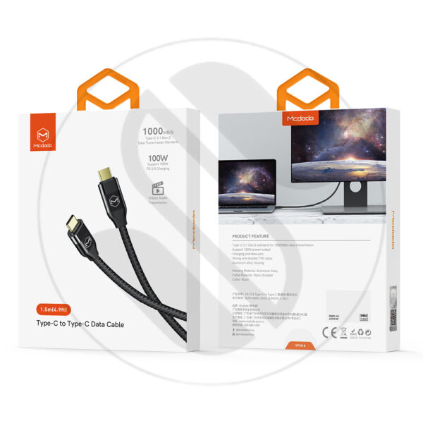 کابل USB-C مک دودو مدل MC-CA-7130 طول 1.5 متر