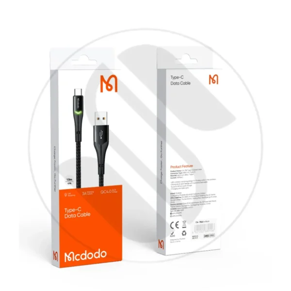 کابل تبدیل USB به USB-C مک دودو مدل CA-7963 طول 1.5 متر
