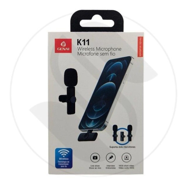 میکروفن یقه ای مدل K11-Lightning